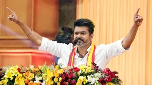 Tamil Nadu Govt Formation Tvk Chief Vijay Heads To Lok Bhavan To Meet Governor 8081659.html