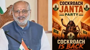 Vice President Radhakrishnan Questions Media Hype Around Cockroach Janta Party