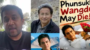Hello Idiots I Dont Want Phunsukh Wangdu To Die 3 Idiots S Chatur Backs Sonam Wangchuk Amid Hun 8145775.html