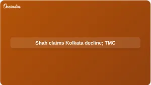 Kolkata election rally: Amit Shah alleges infiltrator vote bank and slum growth; TMC rebuts
