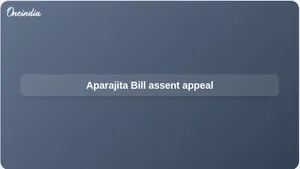 Aparajita Bill assent urged as Abhishek Banerjee appeals for PM Modi action