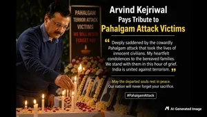 AAP Chief Arvind Kejriwal Pays Tribute To Pahalgam Attack Victims