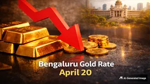 Gold Rate Today on April 20 in Bangalore: IBJA Rates Trend Higher as 22k Bengaluru Gold Prices See Mild Dip