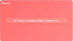 Election Commission notice to Mallikarjun Kharge prompts Congress allegation of institutional bias