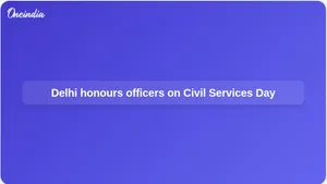 Delhi Chief Ministers Awards 2026 honour officers for innovation on Civil Services Day