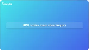 Exam answer sheet confidentiality questioned as Himachal Pradesh University orders inquiry