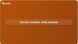 Strait of Hormuz incident: India protests Iranian gunfire at Indian-flagged oil vessels