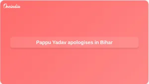 Pappu Yadav apology follows criticism over remarks on women in politics in Bihar