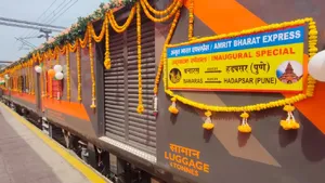PM Modi Flags Off New Amrit Bharat Express Trains Linking Banaras, Ayodhya With Pune And Mumbai
