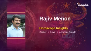 Rajiv Menon Taurus Horoscope: Career Craft and Steady Growth Ahead