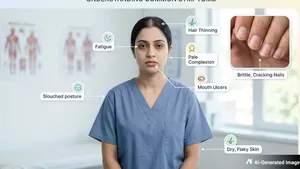 Nutrient deficiency signs: recognise common symptoms of lacking nutrients