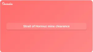 Strait of Hormuz mine clearance: US Navy efforts may not reassure oil shipping and insurers