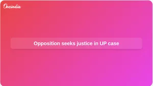 Uttar Pradesh rape-murder case: Opposition leaders demand swift justice after police file FIR and arrest suspect