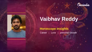 Vaibhav Reddy Horoscope: Taurus Traits Shape Career, Values and Growth