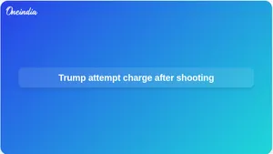 Trump assassination attempt charge follows White House Correspondents dinner shooting