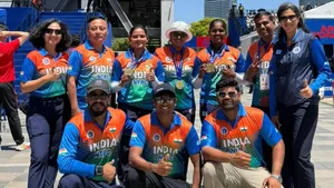 Indian Women Archers Defeat China In Shoot-Off To Clinch World Cup Gold