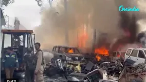 Fire Erupts At Scrap Factory In Mirbazar Area Of Anantnag, No Casualties Reported