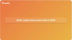Cybercrime statistics: Delhi cases drop to 404 in 2024 as NCRB reports national rise