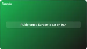 Strait of Hormuz security: Marco Rubio urges Europe to act against Iran in Rome talks