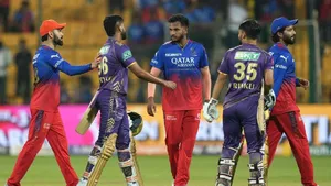 RCB vs KKR Raipur LIVE Weather Updates: Rain Starts Again, Ground Under Cover