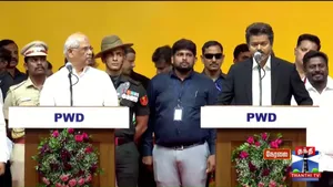Tamil Nadu CM Vijay Announces Free Electricity Up To 200 Units, Women Safety Force In First Orders