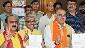 BJP Wins All 3 Rajya Sabha Seats In MP Unopposed After Natarajan Nomination Rejection