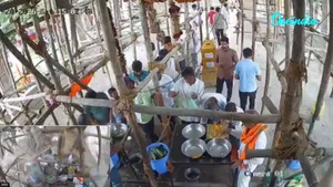 Parbhani Temple Tragedy: 3 Feared Dead, Dozens Trapped After Sabha Mandap Roof Collapse