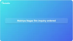 Malviya Nagar hotel fire: Rekha Gupta orders report, inquiry, and action on illegal guest houses