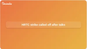 HRTC strike called off after government agrees to release INR 40–42 crore in dues