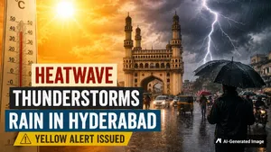 38°C Heat, Yellow Alert And Rain Chances: Hyderabad Stares At A Day Of Weather Extremes