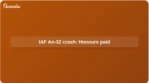 Indian Air Force An-32 crash in Jorhat: Three personnel sent home with full military honours