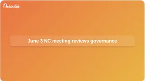 National Conference MLA meeting on June 3 to review governance in Jammu and Kashmir