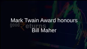 Mark Twain Award ceremony at the Kennedy Center to honour Bill Maher on 28 June