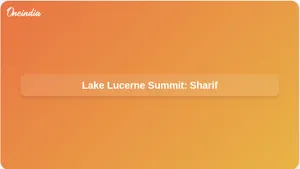 Lake Lucerne Summit talks: Sharif praises Iran de-escalation as MoU implementation continues