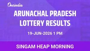 Lottery Name Winners Date Time Arunachal Pradesh Singam Heap Morning Results And Prize Distribution For Friday Draw