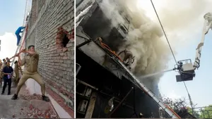 'Nothing Was Visible Inside': Survivor Recounts Escape From Deadly Lucknow Coaching Centre Fire