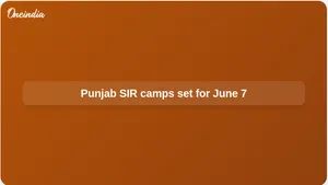 Punjab electoral roll revision: CEO Anindita Mitra announces June 7 camps for voter mapping