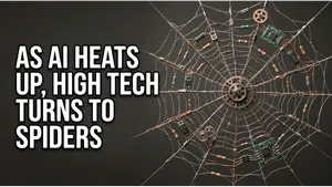 As AI Heats Up, High Tech Turns to Spiders