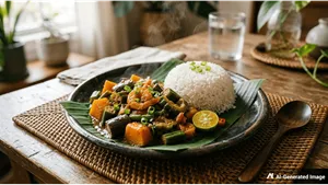 Pinakbet: A Filipino Vegetable Stew Enhanced by Bagoong Alamang