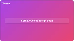 Serbia Vucic resignation plan opens path to early elections after youth-led protests