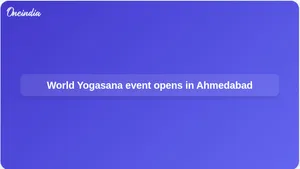 World Yogasana Sports Championship 2026 begins in Ahmedabad; Modi to address virtually