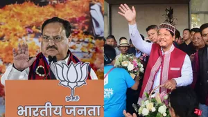 Meghalaya में एनपीपी को बीजेपी के सहारे सत्ता की चाबी! पहले की तरह दोनों मिलेंगे गले  