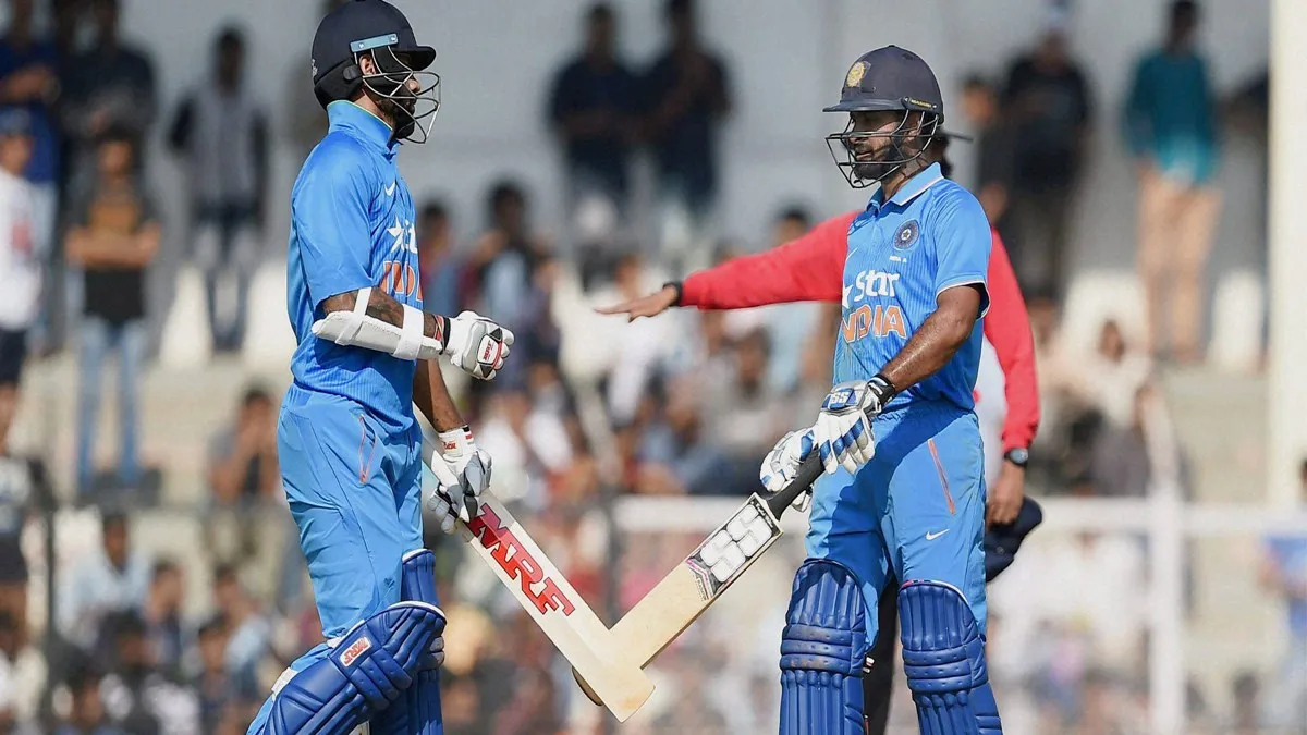 शिखर धवन और अंबाती रायडू