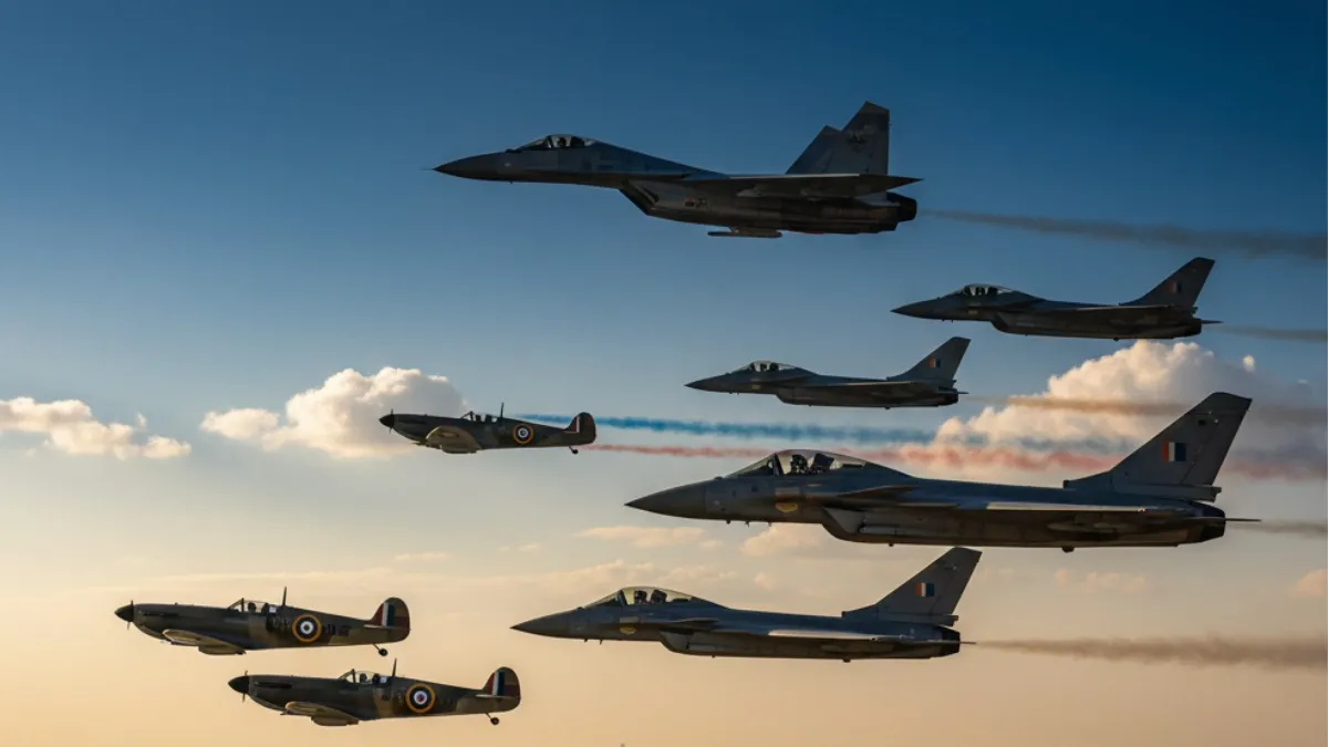 Air Force Day 2025: आजादी से पहले गठन, पहले था 'रॉयल' नाम, जानें भारतीय वायु सेना से जुड़ी खास बातें | Air Force Day 2025 iaf day facts formation before independence royal
