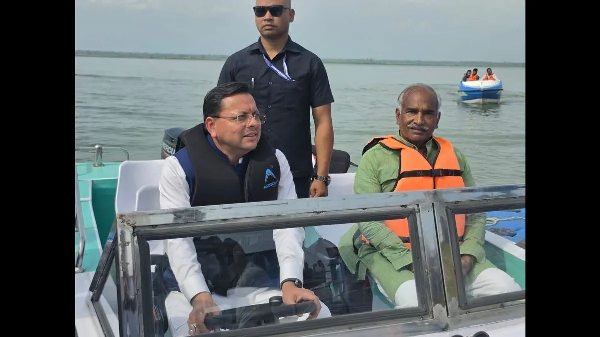 Uttarakhand News: गदरपुर में अंतर्राष्ट्रीय क्याकिंग-कैनोइंग प्रतियोगिता की तैयारियों का मुख्यमंत्री पुष्कर सिंह धामी ने लिया जायजा