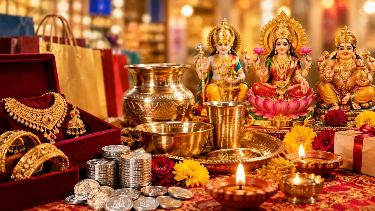 धनतेरस पर किस समय करें सोने-चांदी की खरीदारी? नोट कर लें अभिजीत और चौघड़िया मुहूर्त का समय