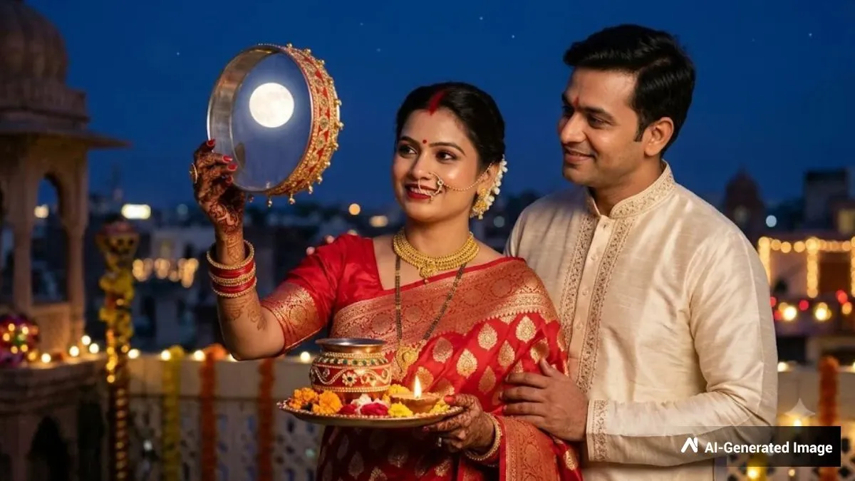 Karwa Chauth Wishes: अपने पार्टनर को भेजें प्यार भरे संदेश, इन रोमांटिक विशेज के साथ बनाएं करवा चौथ को खास!