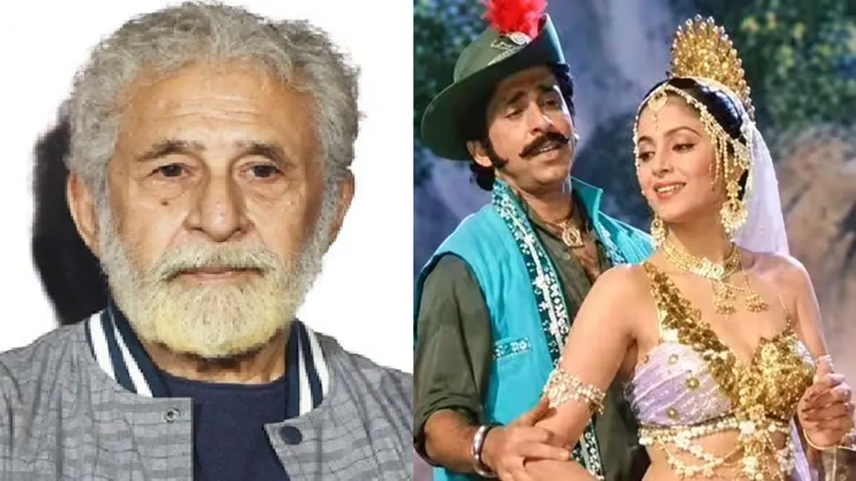 'वो मेरी बेटी की उम्र की है और उसके साथ ही', 'तिरछी टोपीवाले' गाने में नसीरुद्दीन शाह की हुई थी ऐसी हालत