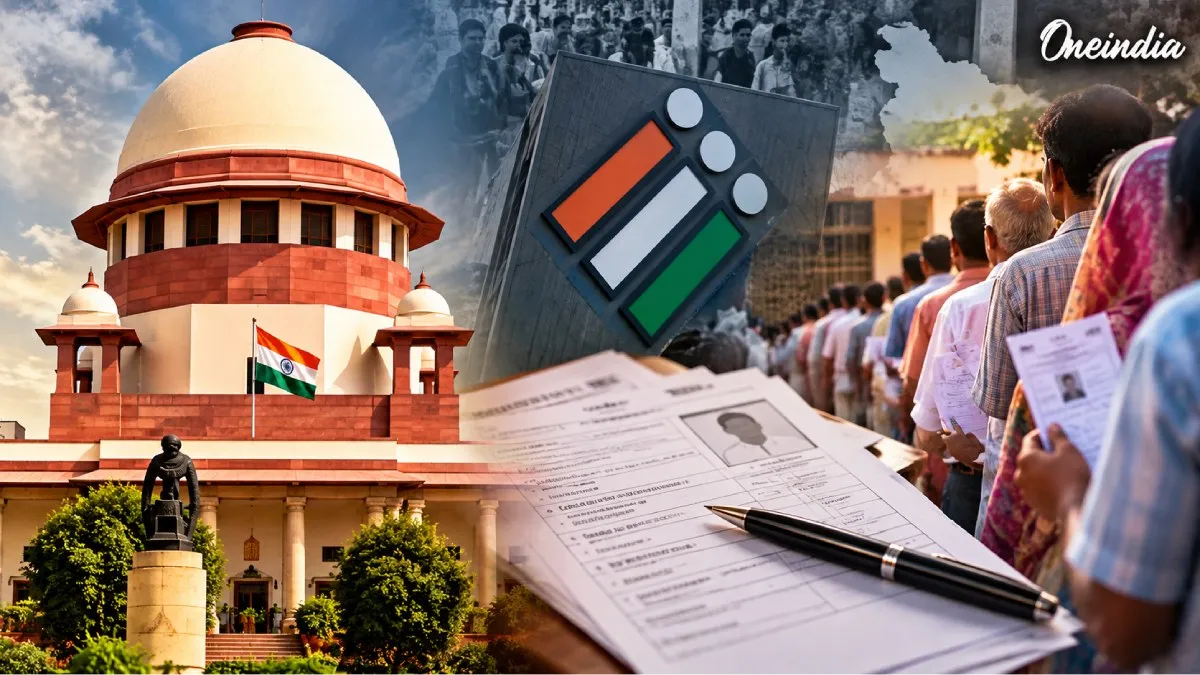 Supreme Court on SIR: चुनाव आयोग के फैसलों पर क्यों उठे सवाल? Form-6 विवाद समझें, 17 नवंबर को सुनवाई