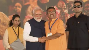Suvendu Adhikari Sworn In As West Bengal Cm Bjp Creates History Pm Narendra Modi Amit Shah Attended